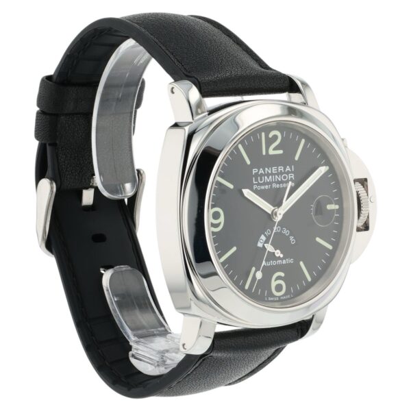 Panerai Luminor Reserve Stainless Steel Black Dial 44mm Automatic Mens PAM00027
