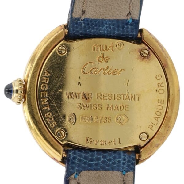 Cartier Trinity Must Silver Dial Vermil 27mm Quartz Movement Women’s Watch 2735