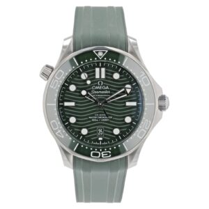 57_0542aaac-2c95-4ab8-8412-a224042b6676 Omega Seamaster Diver Steel Green Dial 42mm Automatic Watch 210.32.42.20.10.001