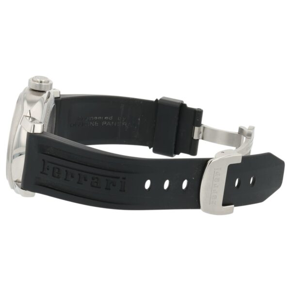 Panerai Ferrari Stainless Steel Black Dial 45mm Manual Wind Mens Watch FER00012
