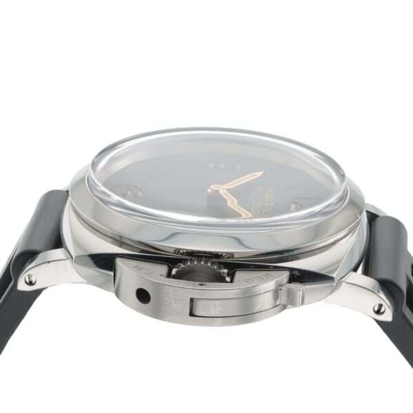 57_0968f51f-2222-4511-b316-71e0ee0b7bdb Panerai Marina Militare Black Dial Steel 47mm Manual Wind Mens Watch PAM00673