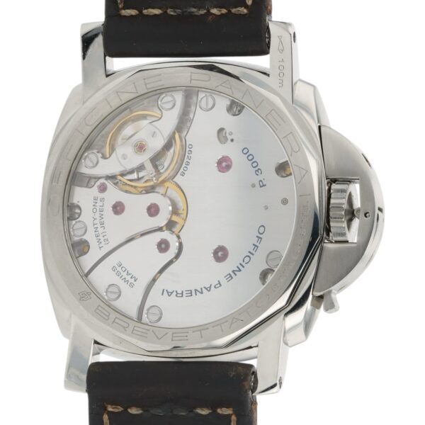 57_0a53794a-5650-4b5e-9647-90a723d800f0 Panerai Luminor Brown Dial Stainless Steel 47mm Manual Wind Men’s Watch PAM00663