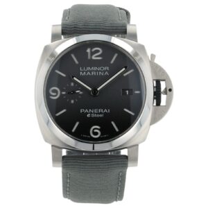 NEW Panerai Luminor Marina Steel Grey Dial 44mm Automatic Men’s Watch PAM01358