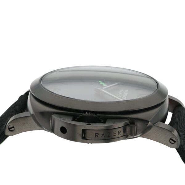 57_0b9ded0d-a8f0-4481-aaee-869109716f73 Panerai Luminor Quadrants Razer Steel Black Dial 40mm Automatic Mens PAM01353