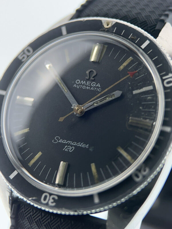 57_0c1aff24-adbf-4bcc-ba74-3cd2ad3b5129 Omega Seamaster 120 Stainless Steel Black Dial 37mm Automatic Mens Watch 165.027