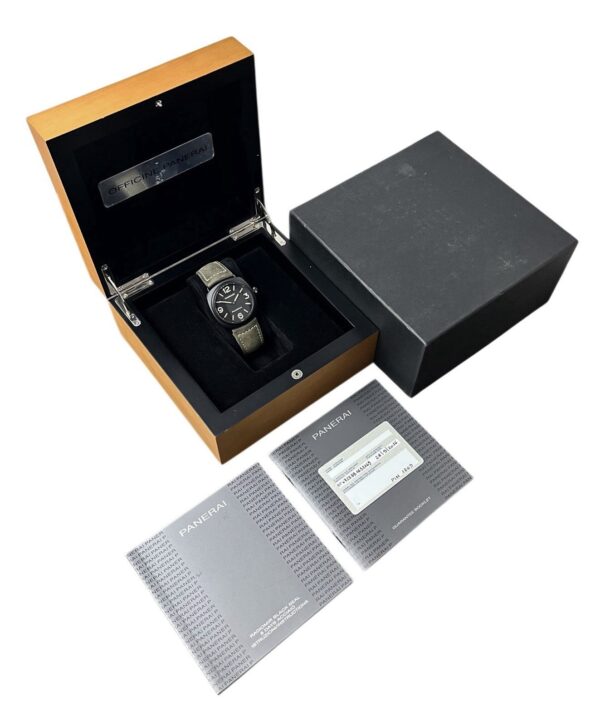 Panerai Radiomir Black Seal Ceramic Black Dial 45mm Manual Wind Mens PAM00643