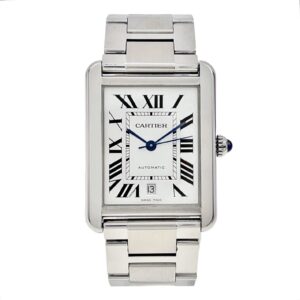 57_0d37fc82-0e12-4fff-abfa-3b78245d8c86 Cartier Tank Solo XL 3515 Stainless Steel 31mm Automatic Mens Watch W5200028