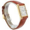 Cartier Tank Louis 18k Rose Gold Silver Dial 33x25mm Manual Wind Watch WJTA0038