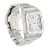 Cartier Santos 100 Stainless Steel Silver Dial 38mm Automatic Mens W20073X8