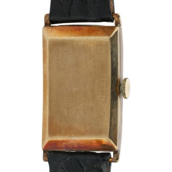 57_12102f46-402f-4679-8516-f54f326333c2 Omega T17 Light Blue Color Dial 9k Gold 20mm Manual Wind Unisex Watch