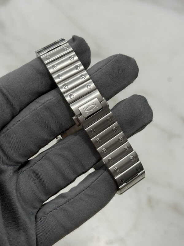 2024 Cartier Santos WSSA0029 Automatic Stainless White Dial Midsize Watch 35mm