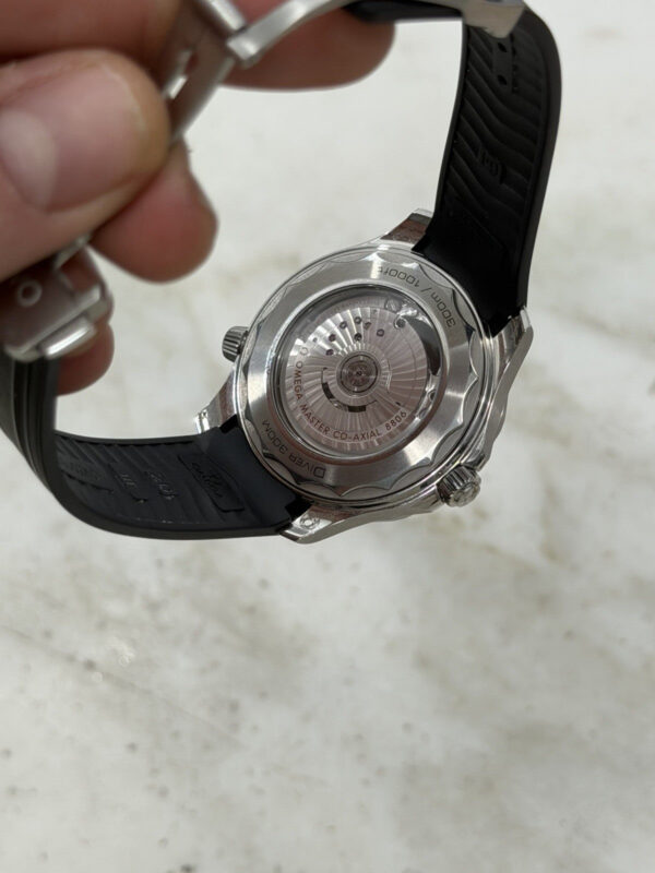 57_13c6c16a-72ba-4752-b76a-5bb9058442fe Omega Seamaster Diver Stainless Steel Black Dial 42mm Watch 210.32.42.20.01.003