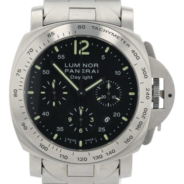 57_14e699fd-2472-45aa-b89c-680b58875e25 Panerai Luminor Stainless Steel Black Dial 44mm Automatic Men’s Watch PAM00236