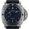 Panerai Luminor Submersible Titanium Blue Dial 47mm Automatic Mens PAM00371