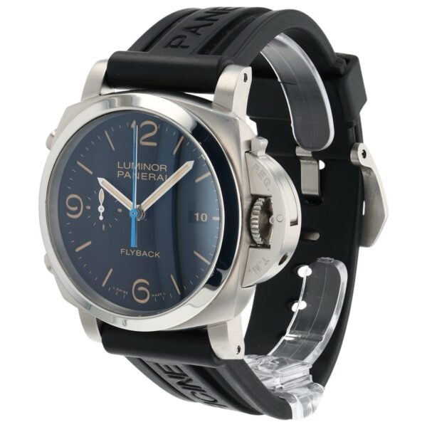 Panerai Luminor Flyback Black Dial Stainless 44mm Automatic Men’s Watch PAM00524