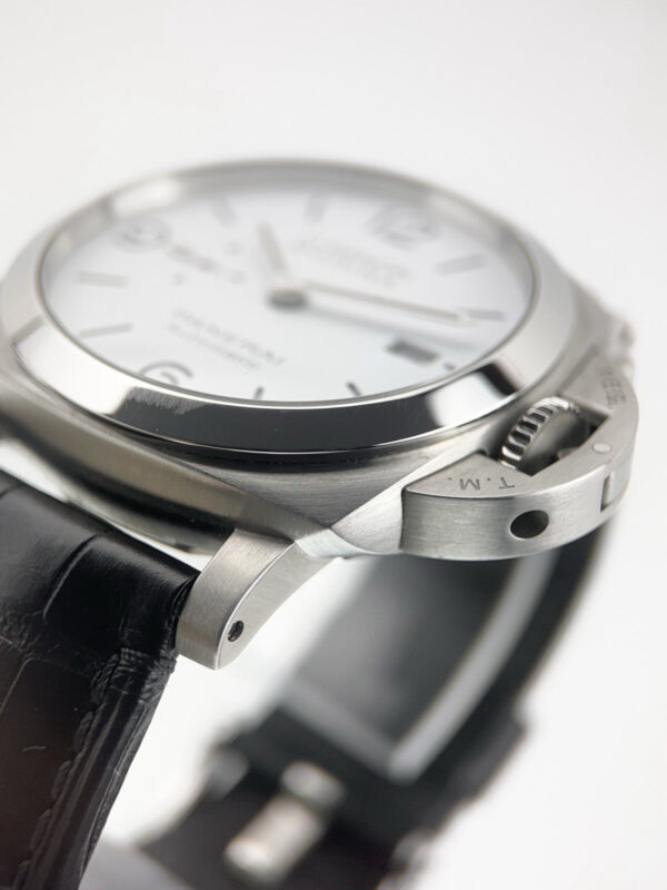 57_17a9b8d1-9a72-44ee-a6f1-458b8ba6117a Panerai Luminor Marina Stainless Steel White Dial 44mm Automatic Men’s PAM01314