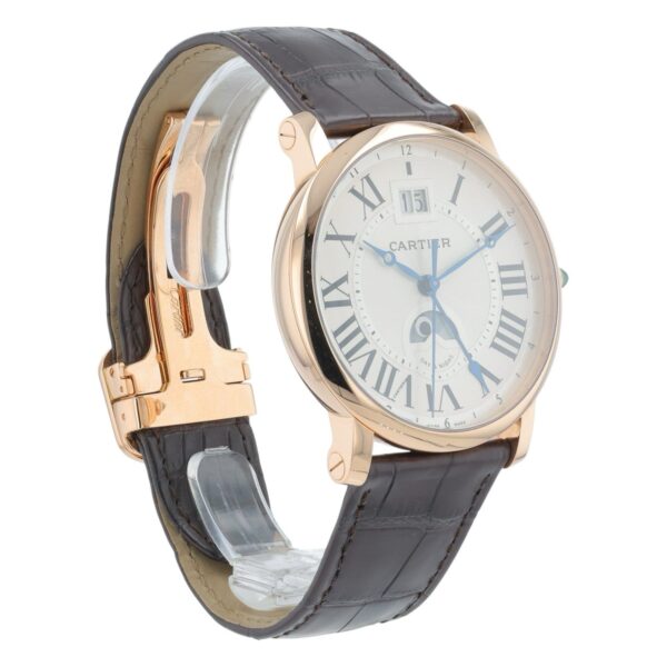 57_196ef4d6-3882-47d3-a9ff-ca6f18014e20 Cartier Rotonde de Cartier 18k Rose Gold Silver Dial 42mm Automatic W1556220