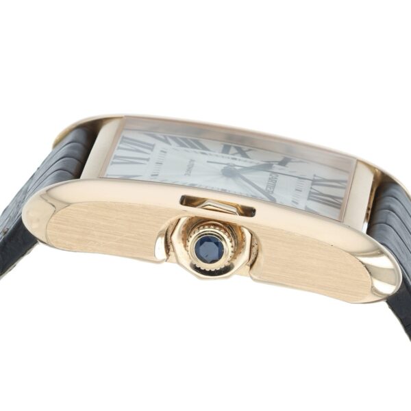 Cartier Tank Anglaise 18k Rose Gold Silver Dial 39mm Automatic Men’s W5310004