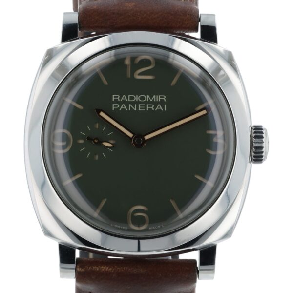 57_2028fa0b-3551-4a58-b3a1-20ab1e424eff Panerai Radiomir Green Dial Stainless Steel 45mm Automatic Men’s Watch PAM009995