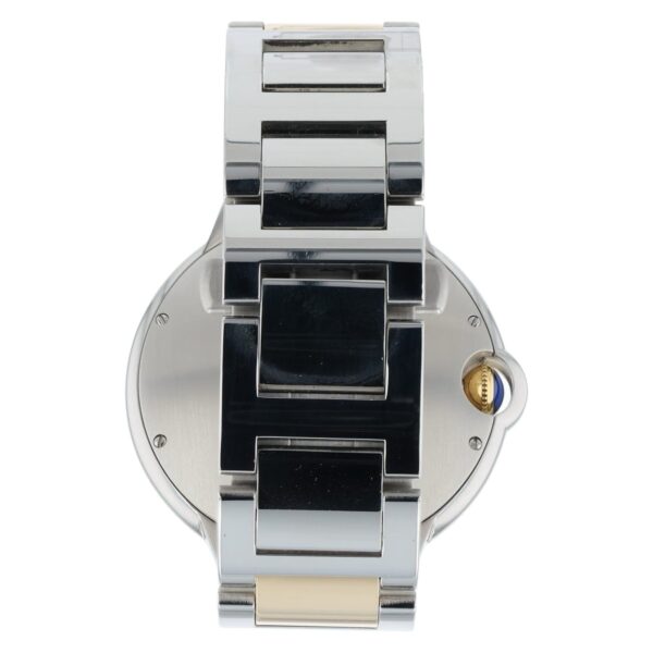 57_23fe5f6d-3e2d-4ace-99f0-eaa21dab558e Cartier Ballon Bleu Silver Dial Gold & Steel 42mm Automatic Men’s Watch W69009Z3