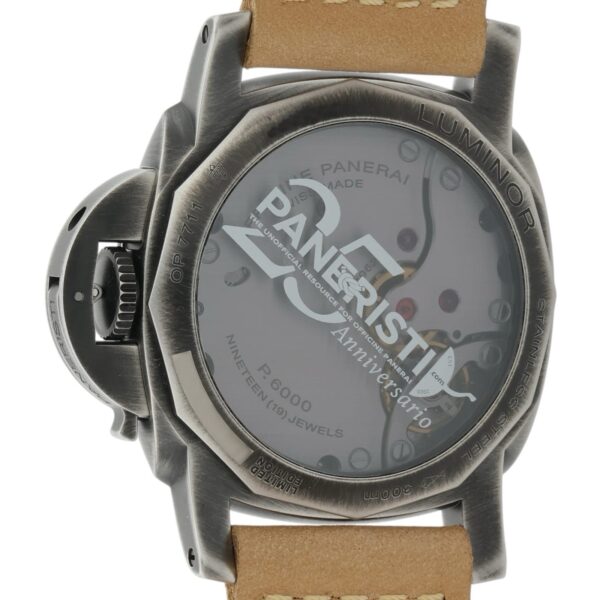 57_241b029b-7ada-49b9-b153-6f7c1d019e03 Panerai Luminor Venticinque Blue Dial Steel 44mm Manual Wind Mens Watch PAM02025