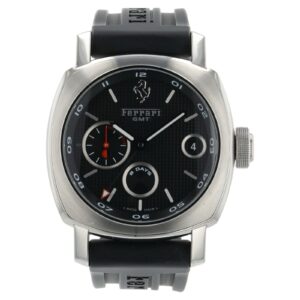 Panerai Ferrari Stainless Steel Black Dial 45mm Manual Wind Mens Watch FER00012