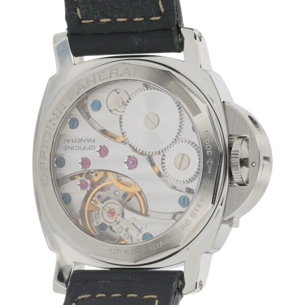 Panerai Luminor Base Stainless Steel White Dial 44mm Manual Wind Watch PAM00114