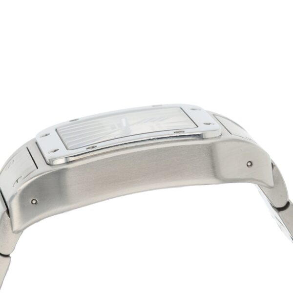 Cartier Santos 100 Stainless Steel Silver Dial 38mm Automatic Mens W20073X8