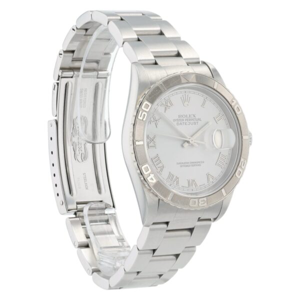 57_2fe7d35d-678b-45e2-b1c5-f159ddae265b Rolex Datejust Turn-O-Graph Silver Dial Stainless Steel 36mm Automatic 16264