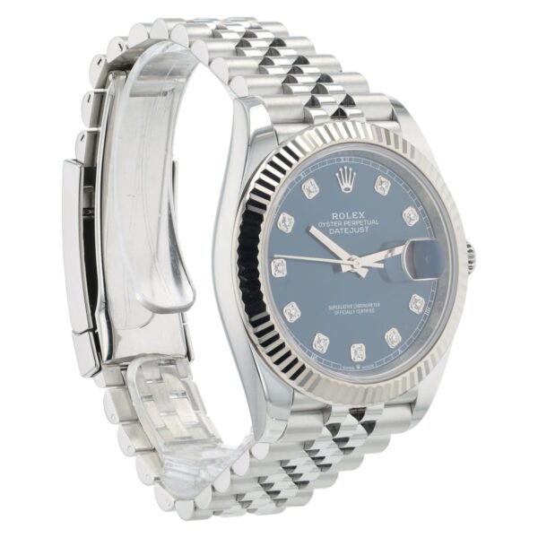 Rolex Datejust Blue Dial Stainless Steel 41mm Automatic Men’s Watch 126334
