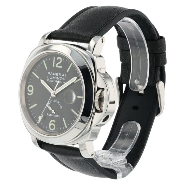 Panerai Luminor Reserve Stainless Steel Black Dial 44mm Automatic Mens PAM00027