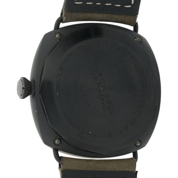 Panerai Radiomir Black Seal Ceramic Black Dial 45mm Manual Wind Mens PAM00643