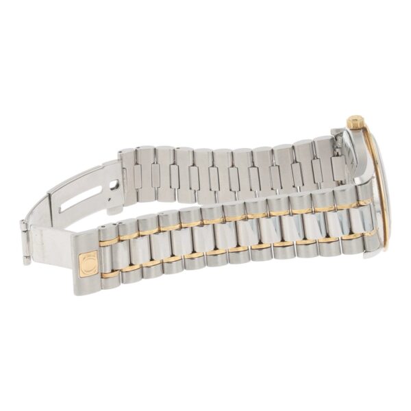 57_3a7dfeb0-7e01-47f1-a33b-f3c7dca6325e Omega Classic Heritage Steel & Gold White Dial 35mm Automatic Men’s 166.0285