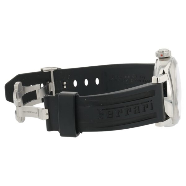 Panerai Ferrari Stainless Steel Black Dial 45mm Manual Wind Mens Watch FER00012