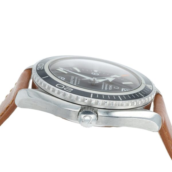 57_4097001a-7090-4d44-a40b-c82325d05372 Omega Seamaster Planet Ocean Steel Black Dial 46mm Automatic Mens Watch 2200.50