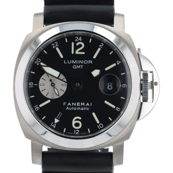 Panerai Luminor GMT Titanium Black Dial 44mm Automatic Movement Men’s PAM00161