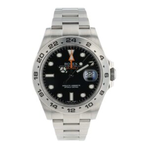 Rolex Explorer II Stainless Steel Black Dial 42mm Automatic Mens Watch 216570