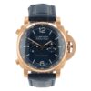 57_456628f2-ebed-4108-8404-b2fe47c0fe57 Panerai Luminor Marina 18k Rose Gold Blue Dial 44mm Automatic Mens PAM01111