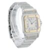 57_46da3202-eee2-4c31-ae07-696b3c1c10ce Cartier Santos Gold & Steel Silver Dial 24mm Quartz Women’s Watch 1057930