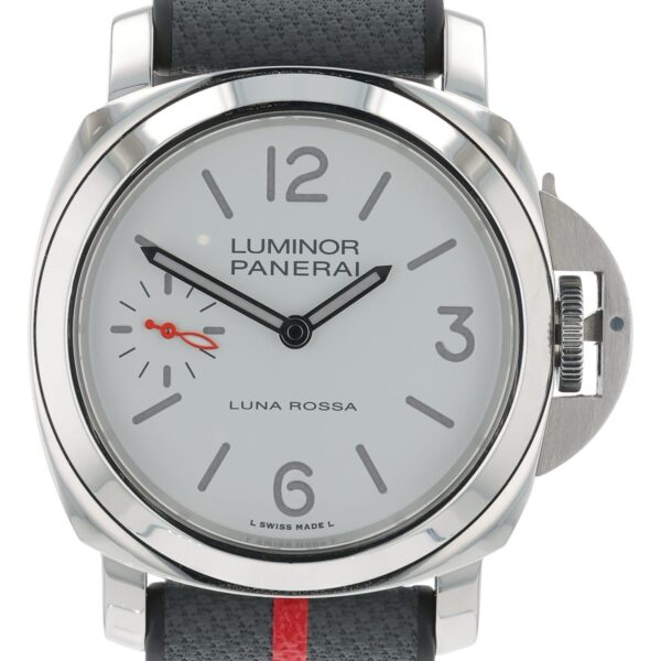 Panerai Luna Rossa White Dial Stainless Steel 42mm Men’s Manual Wind PAM01342