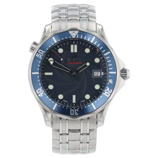 Omega Seamaster Stainless Steel Blue Dial 41mm Automatic Mens Watch 2226.80.00