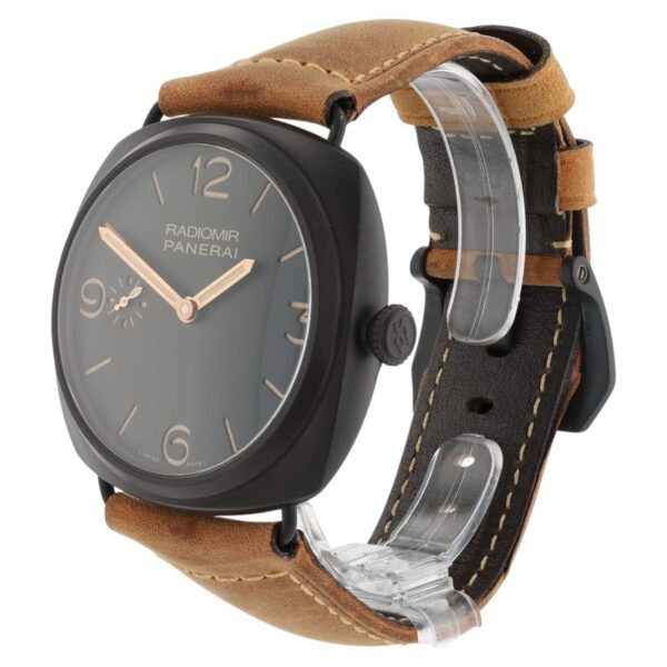 Panerai Radiomir Black Seal Composite Brown Dial 47mm Manual Wind Men’s PAM00504