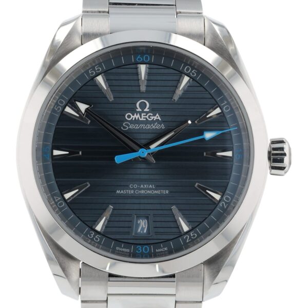 57_496f99ac-eb6f-45cf-87b9-577777887900 Omega Seamaster Aqua Terra Blue Dial Steel 41mm Automatic 220.10.41.21.03.002