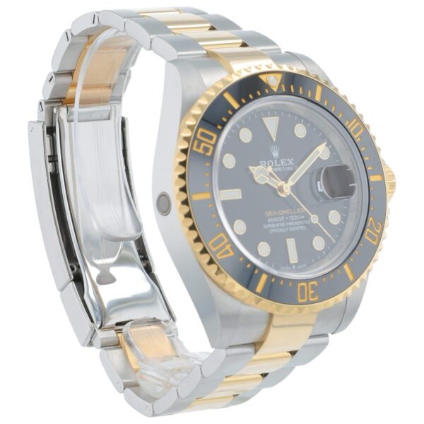 57_497acf40-01e5-4189-87cb-d8528ce93c80 Rolex Sea-Dweller Gold & Steel Black Dial 43mm Automatic Movement Men’s 126603