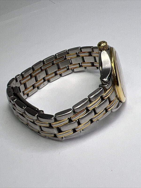 57_49da63e2-cc77-40cc-bf48-eb4b15d410f8 29mm OMEGA Seamaster 120M Steel 18K Gold Bezel Quartz Women’s Date Watch – READ