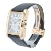 Cartier Tank Anglaise 18k Rose Gold Silver Dial 39mm Automatic Men’s W5310004