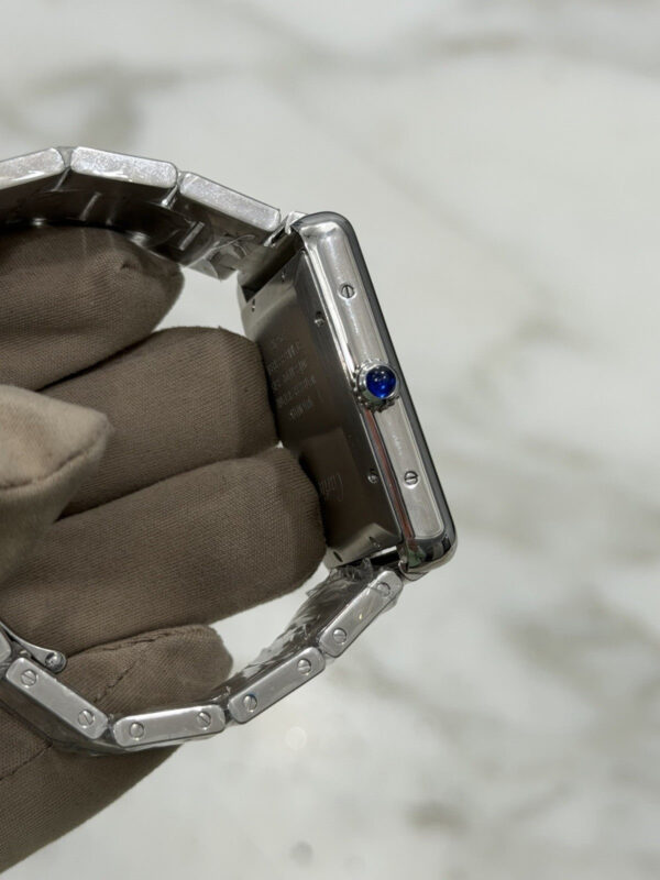 57_51840f85-1e78-4972-9d77-c14c05b422da Cartier Tank Solo XL 3515 Stainless Steel 31mm Automatic Mens Watch W5200028