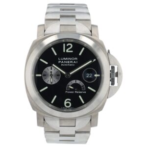 Panerai Luminor Power Reserve Titanium Black Dial 44mm Automatic Men’s PAM00171