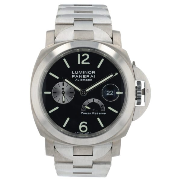 Panerai Luminor Power Reserve Titanium Black Dial 44mm Automatic Men’s PAM00171
