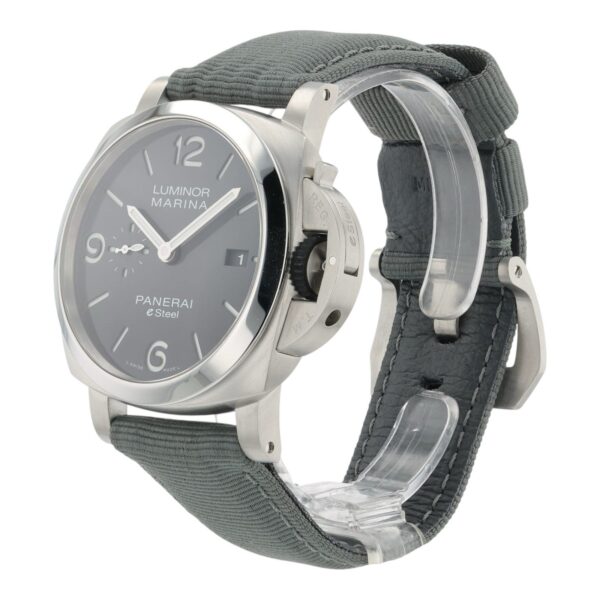 NEW Panerai Luminor Marina Steel Grey Dial 44mm Automatic Men’s Watch PAM01358